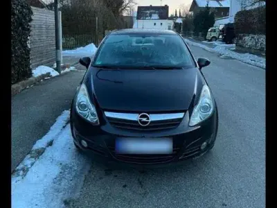 Brugt Opel Corsa 60 HK (44 kW) 2010 Sort Hatchback