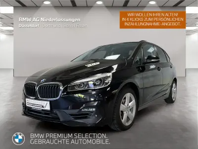 Gebraucht BMW 216 Active Tourer Advantage 109 PS (80 kW) 2021 Schwarz Van / Kleinbus