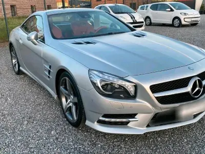 Brugt Mercedes SL500 Edition 435 HK (319 kW) 2012 Grå Cabriolet