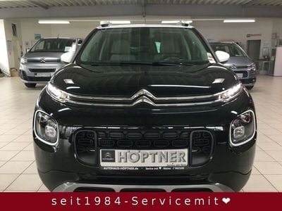 Gebraucht Citroën C3 Aircross PureTech 131 PS (96 kW) 2020 Schwarz perlaneraschwarz+dach in weiß metallic SUV
