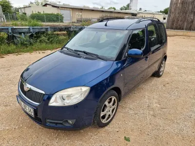 Gebraucht Skoda Roomster Comfort 105 PS (77 kW) 2008 Blau Van / Kleinbus