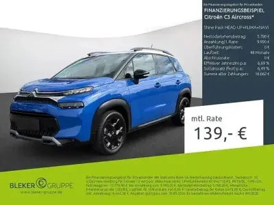 Gebraucht Citroën C3 Aircross PureTech 110 PS (80 kW) 2023 Blau SUV