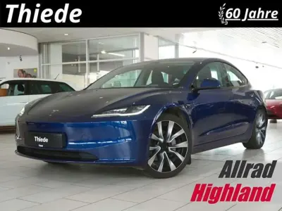 Brugt Tesla Model 3 366 kW (498 HK) 2024 Blå Sedan