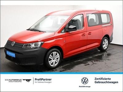 Gebraucht VW Caddy Maxi Basis 114 PS (83 kW) 2022 Rot Van / Kleinbus