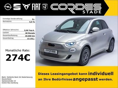 Neu Fiat 500e S 86 kW (118 PS) 2025 Silber Limousine