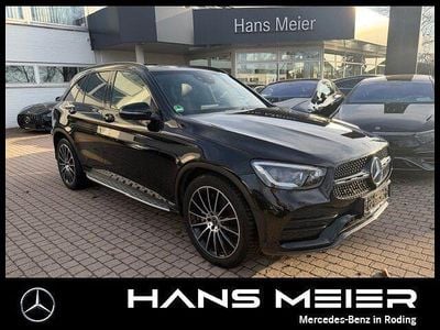Gebraucht Mercedes GLC400d AMG line 330 PS (242 kW) 2019 Lack obsidianschwarz SUV