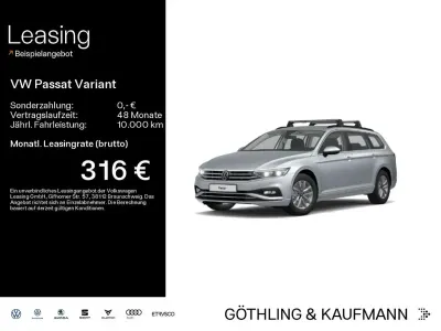 Gebraucht VW Passat Business 150 PS (110 kW) 2023 Scale silver metallic Kombi