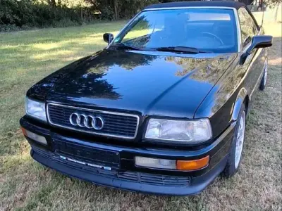 Gebraucht Audi 80 150 PS (110 kW) 1995 Schwarz Cabrio