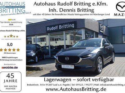 Gebraucht Mazda CX-30 Selection 122 PS (89 kW) 2022 Machine grey (metallic) SUV