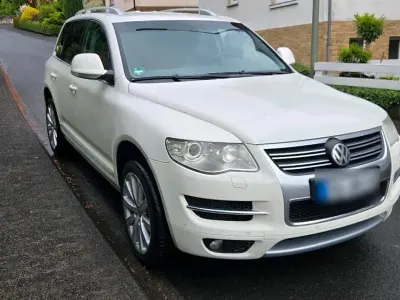 Gebraucht VW Touareg R-line 240 PS (176 kW) 2009 Weiß SUV