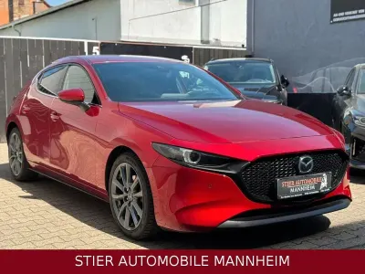 Brugt Mazda 3 Homura-Line 122 HK (89 kW) 2021 Rød Sedan