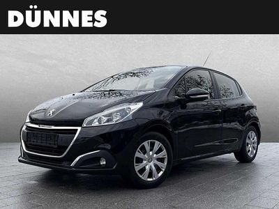 Gebraucht Peugeot 208 Active 82 PS (60 kW) 2018 Schwarz Kleinwagen