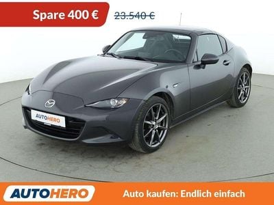 Usata Mazda MX5 Sports-Line 160 CV (117 kW) 2017 Grigio Cabrio