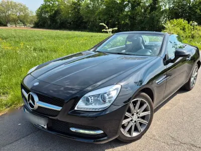 Brugt Mercedes SLK200 184 HK (135 kW) 2011 Sort Cabriolet