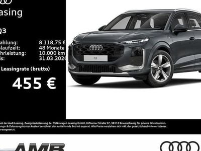 Grau Neu 2025 Audi Q3 S-Line SUV | 49.950 € (Guter Preis)