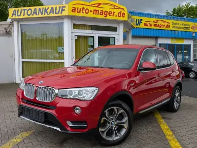 Brugt BMW X3 xLine 258 HK (189 kW) 2015 Rød SUV