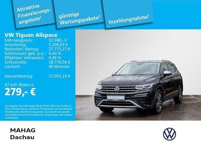 Gebraucht VW Tiguan Allspace Elegance 190 PS (139 kW) 2023 Schwarz SUV