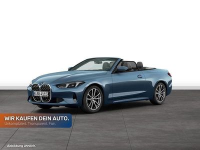 Gebraucht BMW 420 Comfort Edition 184 PS (135 kW) 2025 Arctic race blue metallic Cabrio