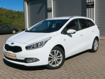 Brugt Kia Ceed Sportswagon 128 HK (94 kW) 2015 Hvid Stationcar