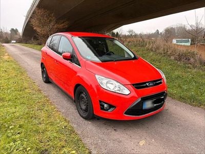 Second-hand Ford C-MAX SYNC Edition 150 CP (110 kW) 2014 Roșu Monovolum