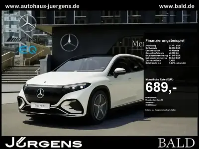 Gebraucht Mercedes EQS450+ AMG 264 kW (360 PS) 2022 Weiss manufaktur diamantweiß b SUV