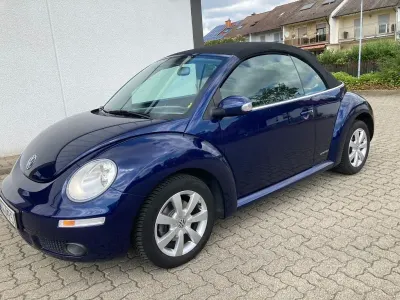 Gebraucht VW New Beetle Cabriolet United 105 PS (77 kW) 2009 Blau Cabrio