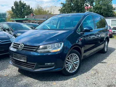 Gebraucht VW Sharan Cup 140 PS (102 kW) 2014 Blau Van / Kleinbus