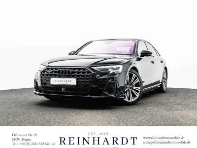 Brugt Audi A8 S-Line 340 HK (250 kW) 2022 Sort Sedan