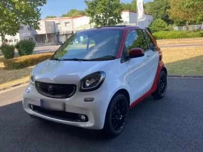 Gebraucht Smart ForTwo Cabrio Prime 71 PS (52 kW) 2016 Weiß Cabrio