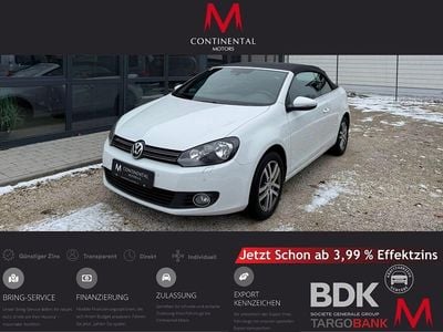 Weiß Gebraucht 2011 VW Golf Cabriolet Cabrio | 7.900 € (Guter Preis)