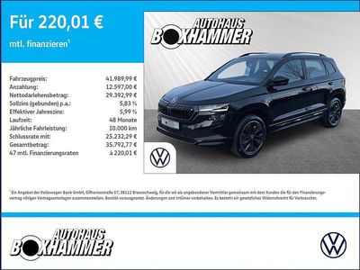 Nuova Skoda Karoq SportLine 150 CV (110 kW) 2026 Nero SUV