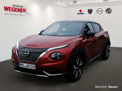 Gebraucht Nissan Juke 143 PS (105 kW) 2025 Fuji sunset red/ black SUV