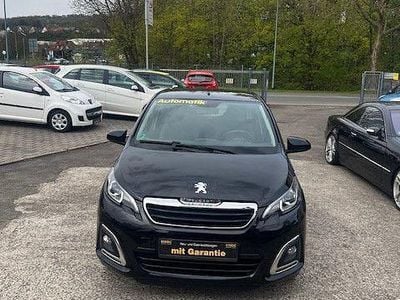 Usata Peugeot 108 Allure 69 CV (50 kW) 2018 Nero Utilitaria