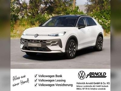 Neu VW T-Roc Style 150 PS (110 kW) 2026 Pure white uni / schwarz uni SUV