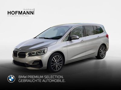 gebraucht BMW 218 Gran Tourer i A LuxuryLine Leder+AHK+RFK+Navi