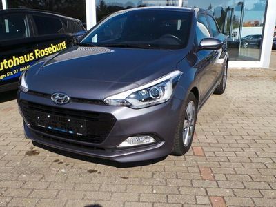 gebraucht Hyundai i20 blue Passion, Navi, Allwetterreifen, Kamera