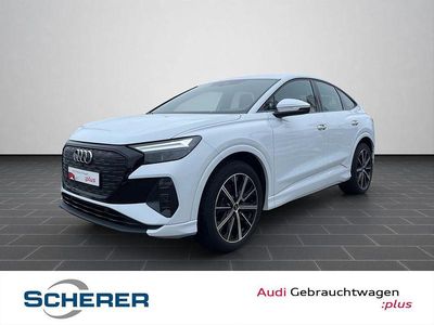 Weiß Gebraucht 2022 Audi Q4 Sportback e-tron S-Line SUV | 27.490 € (Fairer Preis)