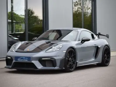 Gebraucht Porsche Cayman GT4 Chrono 500 PS (367 kW) 2024 Arktikgrau Coupé