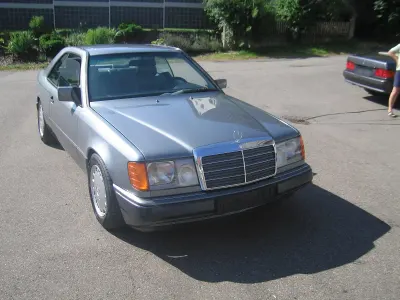 Gebraucht Mercedes 300 1989 Silber Coupé