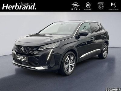 Gebraucht Peugeot 3008 Allure 131 PS (96 kW) 2022 Schwarz SUV