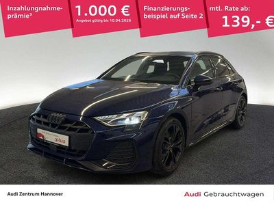 Gebraucht Audi A3 S-Line 150 PS (110 kW) 2024 Navarrablau metallic Limousine