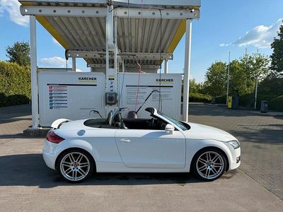 Gebraucht Audi TT Roadster 160 PS (117 kW) 2009 Weiß Cabrio