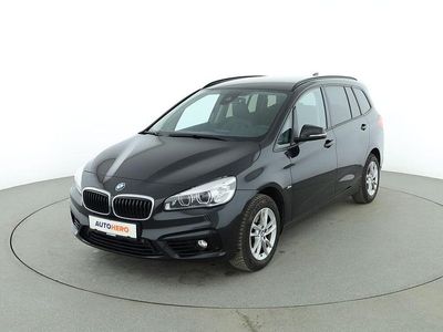 Gebraucht BMW 218 Gran Tourer Sport Line 136 PS (100 kW) 2017 Schwarz Van / Kleinbus