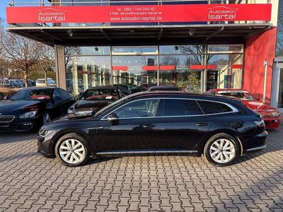 Schwarz (deep black) Gebraucht 2021 VW Arteon R-line Kombi | 35.500 € (Etwas zu teuer)
