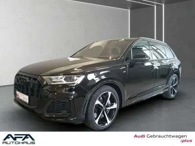 Gebraucht Audi Q7 S-Line 381 PS (280 kW) 2022 Mythosschwarz metallic SUV