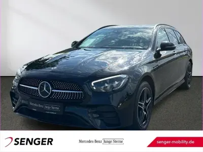 Gebraucht Mercedes E300 AMG 306 PS (225 kW) 2023 Unilack schwarz Kombi