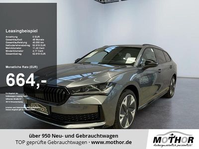 Nouă Skoda Superb SportLine 204 CP (150 kW) 2026 Gri Break