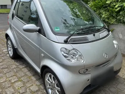 Gebraucht Smart ForTwo Cabrio Passion 61 PS (44 kW) 2003 Silber Cabrio