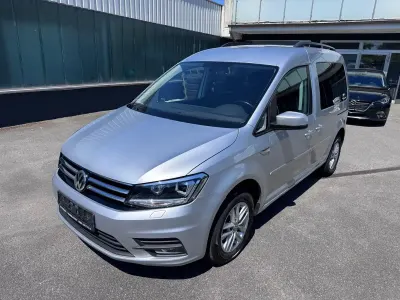 Gebraucht VW Caddy Comfortline 102 PS (75 kW) 2015 Silber Van / Kleinbus