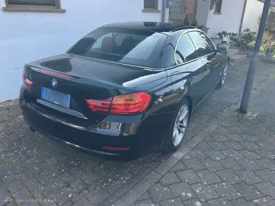 Usata BMW 420 Sport Line 184 CV (135 kW) 2015 Nero Cabrio